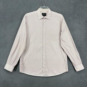 Rodd & Gunn Shirt Mens XL Pink Geometric Pattern Button Up‎ Long Sleeve Cotton